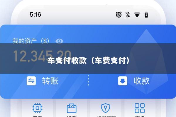 车支付收款(车费支付)