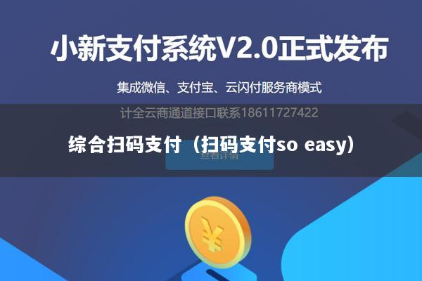 综合扫码支付(扫码支付so easy)