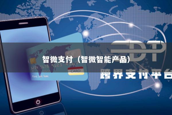 智微支付(智微智能产品)