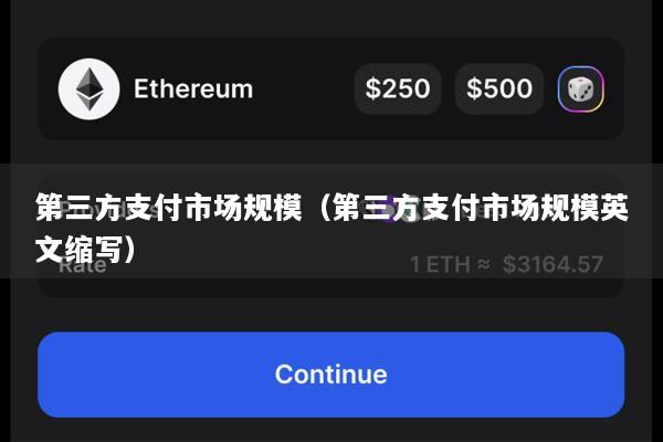 第三方支付市场规模(第三方支付市场规模英文缩写)