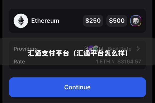 汇通支付平台(汇通平台怎么样)