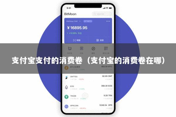 支付宝支付的消费卷(支付宝的消费卷在哪)