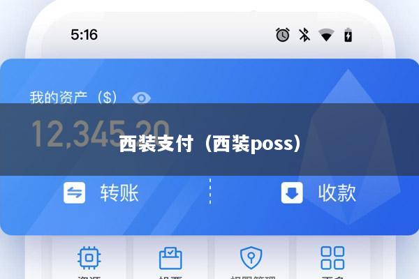 西装支付(西装poss)