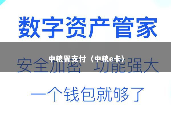 中粮翼支付(中粮e卡)