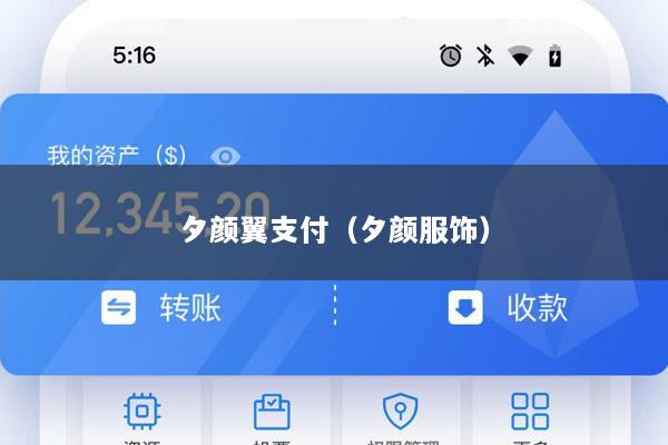 夕颜翼支付(夕颜服饰)