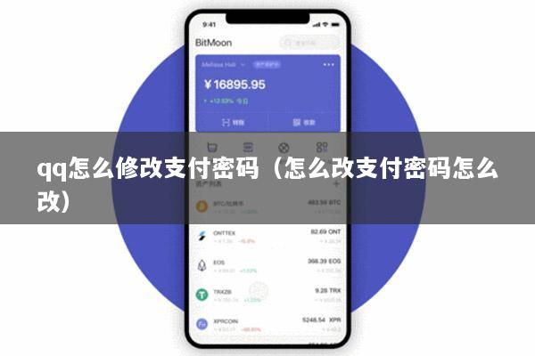 qq怎么修改支付密码(怎么改支付密码怎么改)