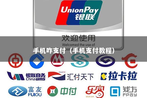 手机咋支付(手机支付教程)